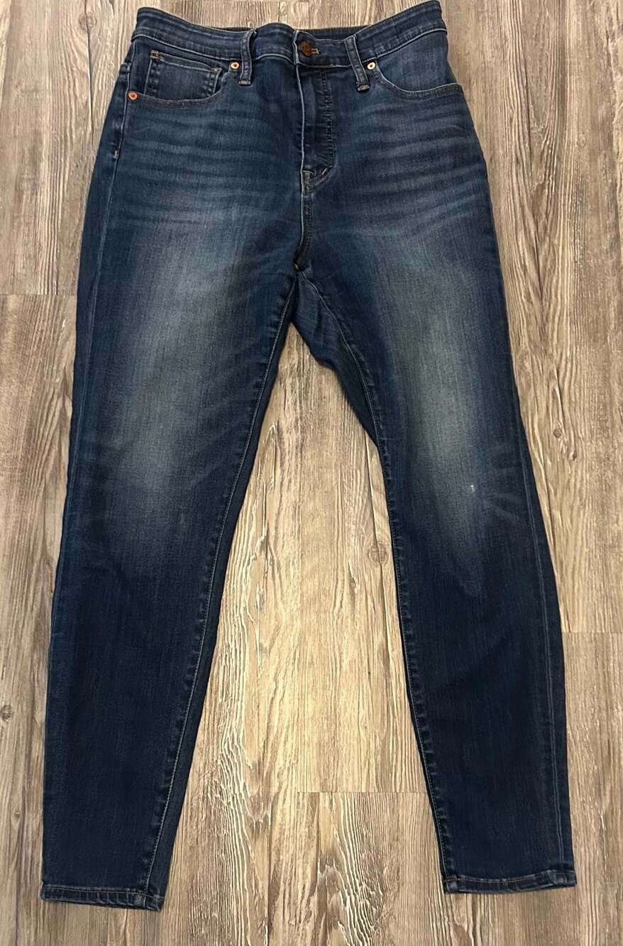 Madewell The Skinny Jean Dark Wash Denim Size 28